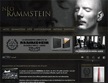 Tablet Screenshot of neo-rammstein.com
